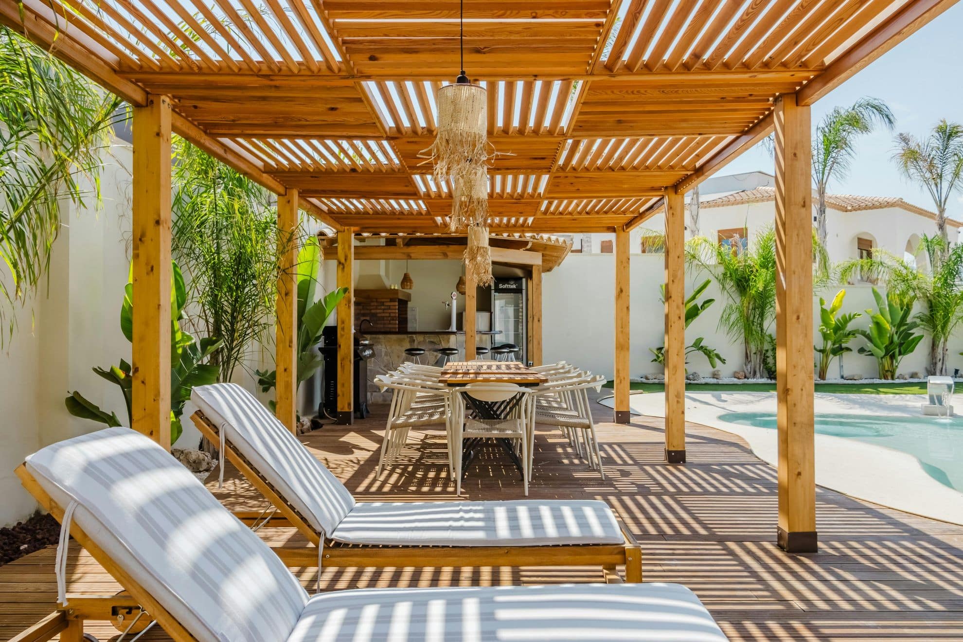 pergola bois BERGER JARDINS